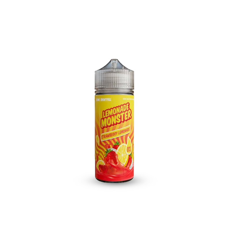 Eliquide STRAWBERRY LEMONADE 0MG 100ML LEMONADE MONSTER  sur Anticlope expert en cigarettes électroniques depuis 2011