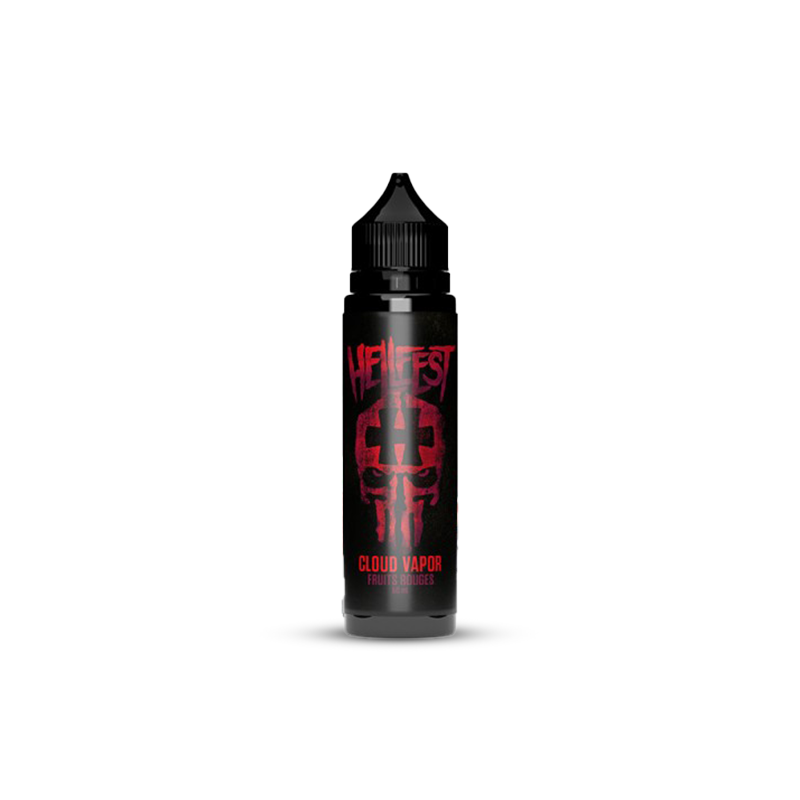 Eliquide FRUITS ROUGES HELLFEST 0MG 50ML CLOUD VAPOR  sur Anticlope expert en cigarettes électroniques depuis 2011