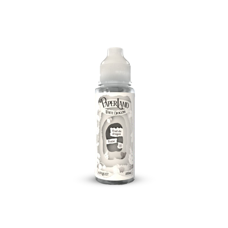 Eliquide WHITE DRAGON 0MG 100ML PAPERLAND AIRMUST  sur Anticlope expert en cigarettes électroniques depuis 2011