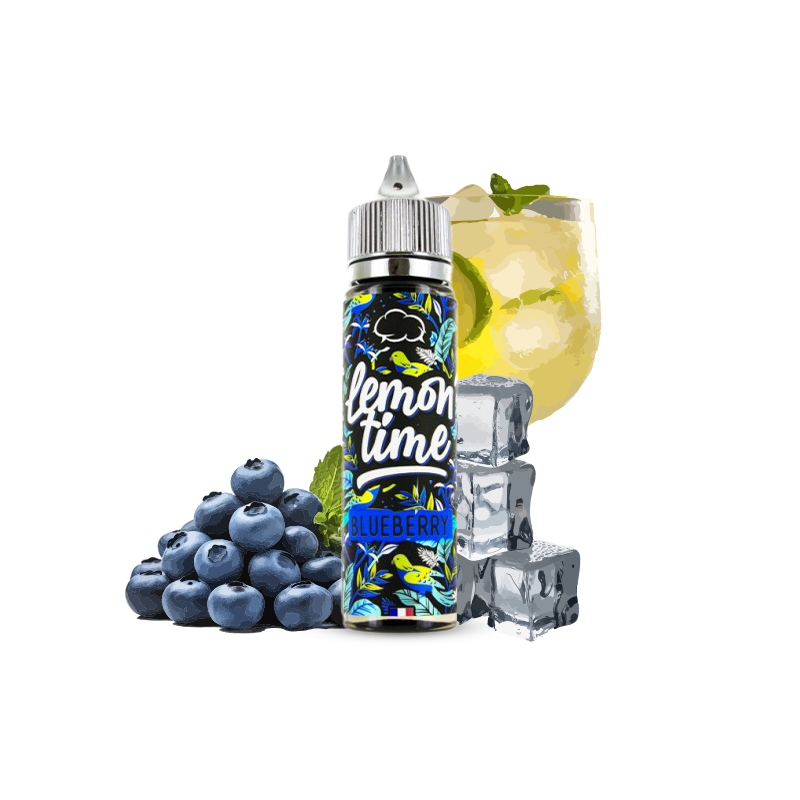 Eliquide BLUEBERRY 0MG 50ML LEMON'TIME  sur Anticlope expert en cigarettes électroniques depuis 2011