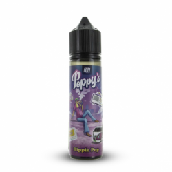 Eliquide HIPPIE POP 0MG 50ML POPPY'S MAISON FUEL  sur Anticlope expert en cigarettes électroniques depuis 2011