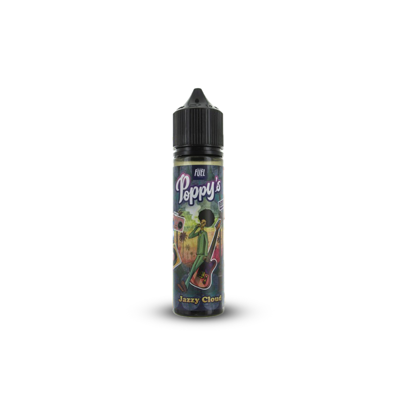 Eliquide JAZZY CLOUD 0MG 50ML POPPY'S MAISON FUEL  sur Anticlope expert en cigarettes électroniques depuis 2011