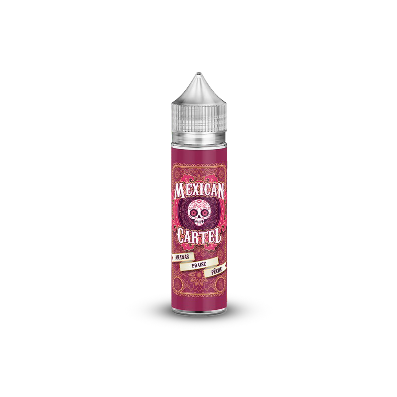 Eliquide ANANAS FRAISE PÊCHE 0MG 50ML MEXICAN CARTEL  sur Anticlope expert en cigarettes électroniques depuis 2011