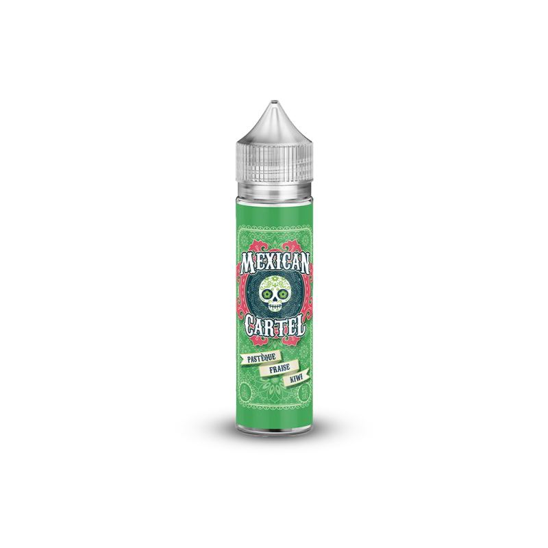 Eliquide PASTEQUE FRAISE KIWI 0MG 50ML MEXICAN CARTEL  sur Anticlope expert en cigarettes électroniques depuis 2011