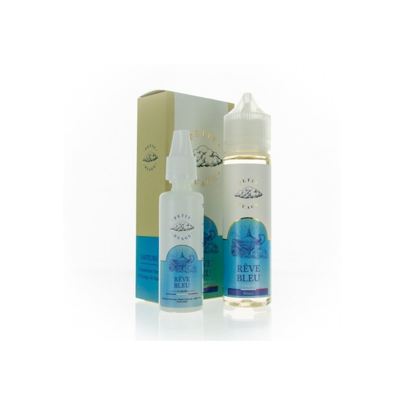 Eliquide RÊVE BLEU 60ML PETIT NUAGE  sur Anticlope expert en cigarettes électroniques depuis 2011