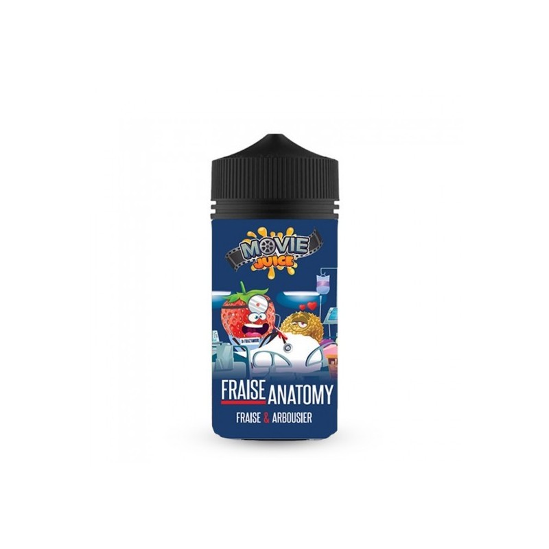 Eliquide FRAISE ANATOMY 0MG 100ML MOVIE JUICE  sur Anticlope expert en cigarettes électroniques depuis 2011