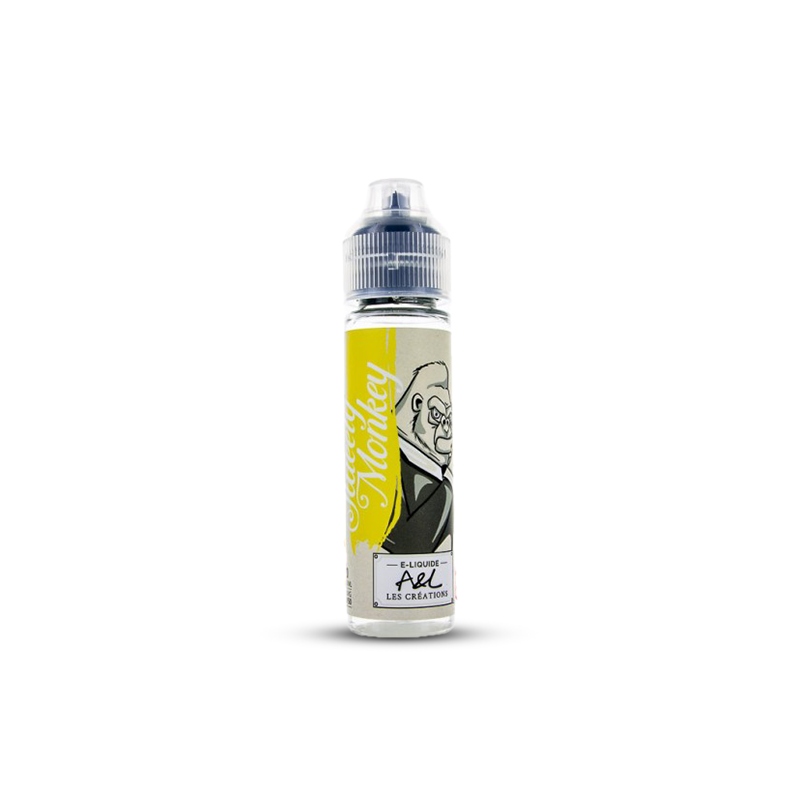 Eliquide SWEETY MONKEY 0MG 50ML LES CREATIONS A&L  sur Anticlope expert en cigarettes électroniques depuis 2011