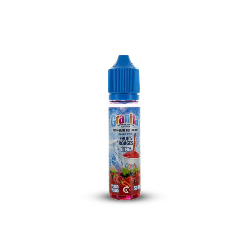 Eliquide FRUITS ROUGES GRANITA 0MG 50ML ALFALIQUID  sur Anticlope expert en cigarettes électroniques depuis 2011