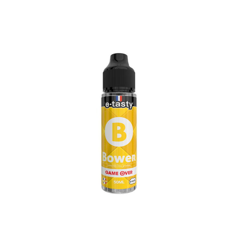 Eliquide BOWER 0MG 50ML GAME OVER ETASTY  sur Anticlope expert en cigarettes électroniques depuis 2011