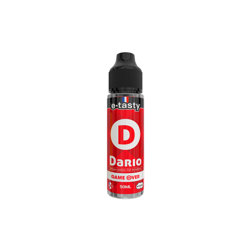 Eliquide DARIO 0MG 50ML GAME OVER ETASTY  sur Anticlope expert en cigarettes électroniques depuis 2011