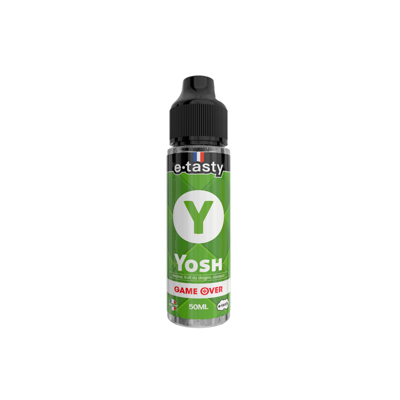 Eliquide YOSH 0MG 50ML GAME OVER ETASTY  sur Anticlope expert en cigarettes électroniques depuis 2011