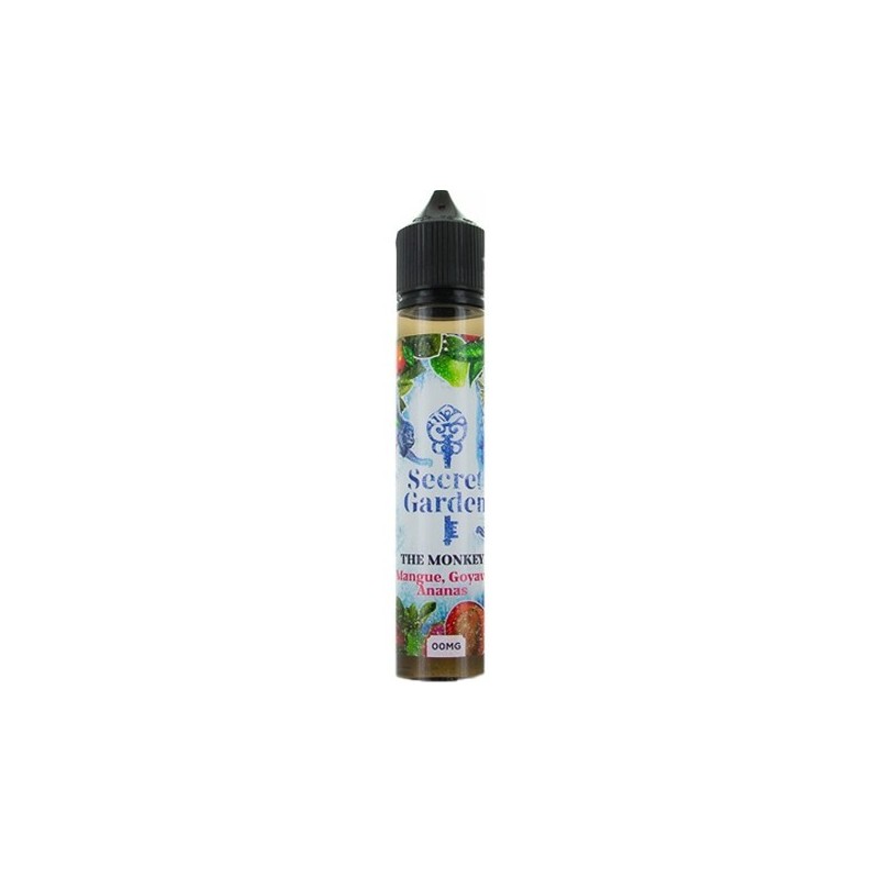 Eliquide THE MONKEY 0MG 50ML SECRET GARDEN  sur Anticlope expert en cigarettes électroniques depuis 2011