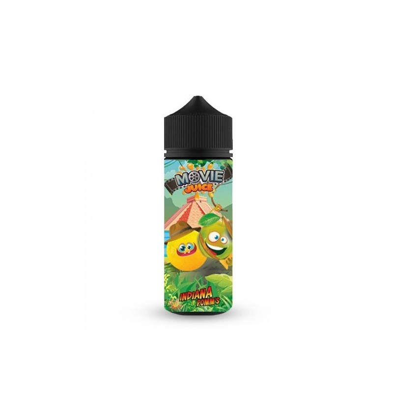 Eliquide INDIANA POMM'S 0MG 100ML MOVIE JUICE  sur Anticlope expert en cigarettes électroniques depuis 2011