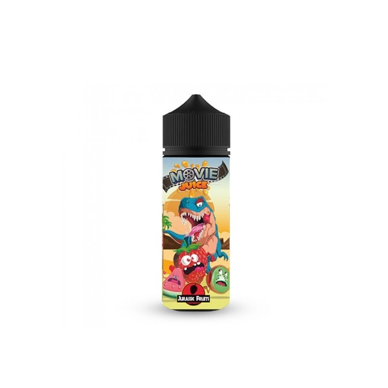 Eliquide JURASSIC FRUITS 0MG 100ML MOVIE JUICE  sur Anticlope expert en cigarettes électroniques depuis 2011