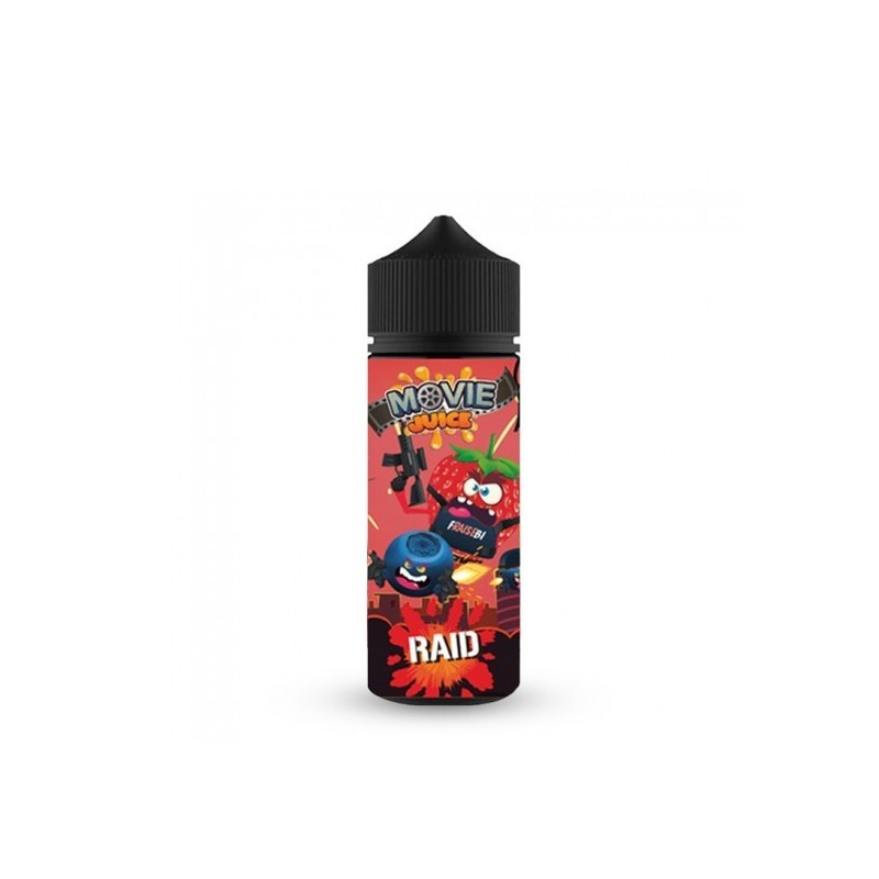 Eliquide RAID 0MG 100ML MOVIE JUICE  sur Anticlope expert en cigarettes électroniques depuis 2011