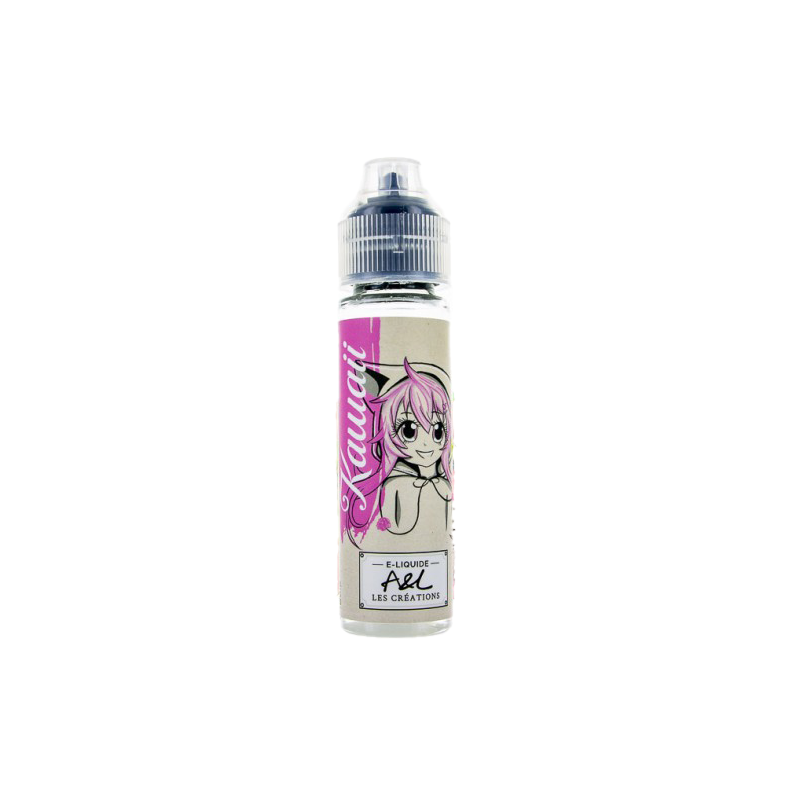 Eliquide KAWAII 0MG 50ML LES CREATIONS A&L  sur Anticlope expert en cigarettes électroniques depuis 2011