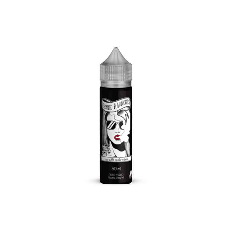 Eliquide FEMME A LUNETTES 0MG 50ML LA FINE EQUIPE sur Anticlope expert en cigarettes électroniques depuis 2011 Eliquide FEMME A LUNETTES 0MG 50ML LA FINE EQUIPE sur Anticlope expert en cigarettes électroniques depuis 2011