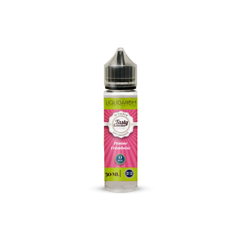 Eliquide POMME FRAMBOISE 0MG 50ML LIQUIDAROM  sur Anticlope expert en cigarettes électroniques depuis 2011