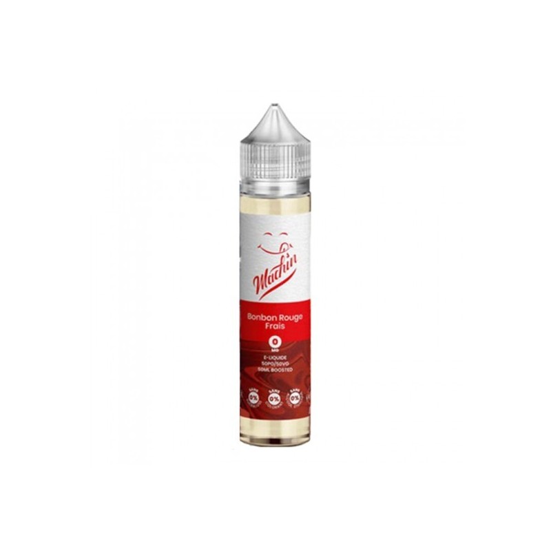 Eliquide BONBON ROUGE FRAIS 0MG 50ML MACHIN SAVOUREA  sur Anticlope expert en cigarettes électroniques depuis 2011