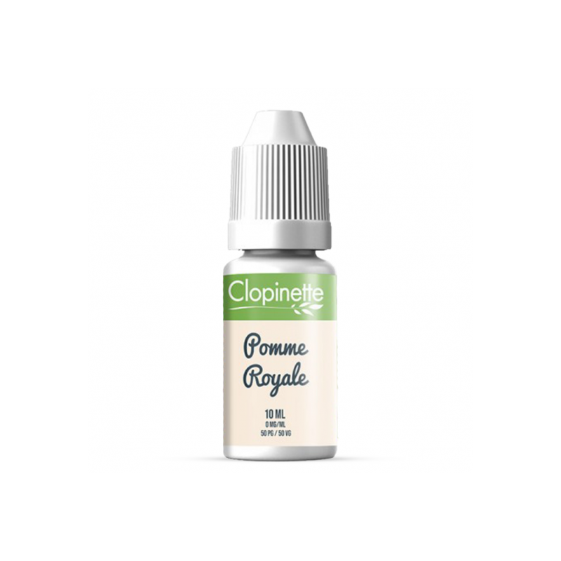 Eliquide POMME ROYALE 10ML CLOPINETTE  sur Anticlope expert en cigarettes électroniques depuis 2011