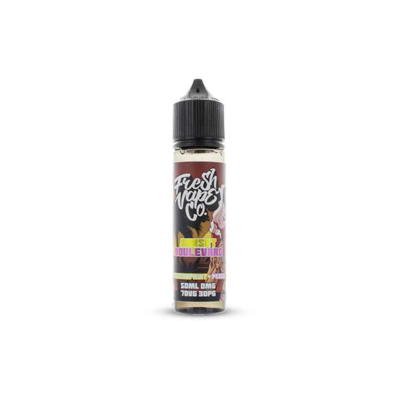 Eliquide SUNSET BOULEVARD 0MG 50ML FRESH VAPE CO  sur Anticlope expert en cigarettes électroniques depuis 2011