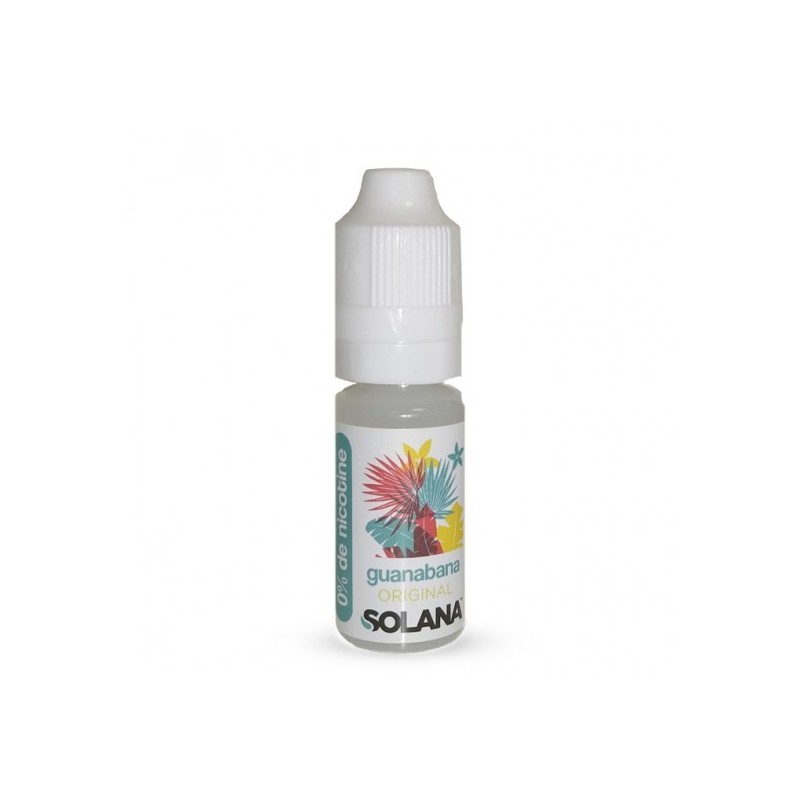 Eliquide GUANABANA 10ML SOLANA  sur Anticlope expert en cigarettes électroniques depuis 2011