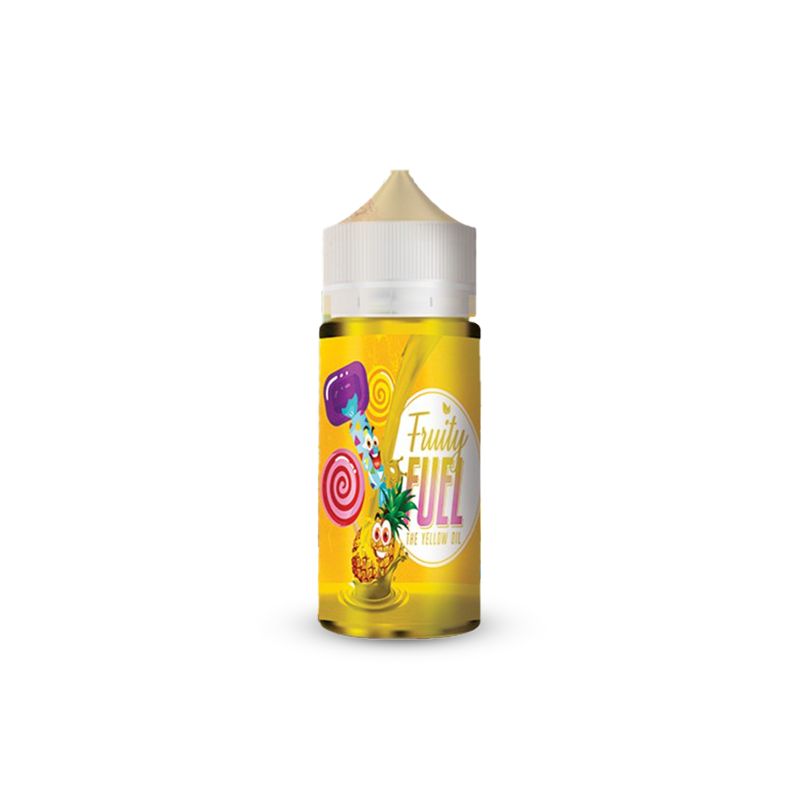 Eliquide FRUITY FUEL - YELLOW OIL - 100ml  sur Anticlope expert en cigarettes électroniques depuis 2011