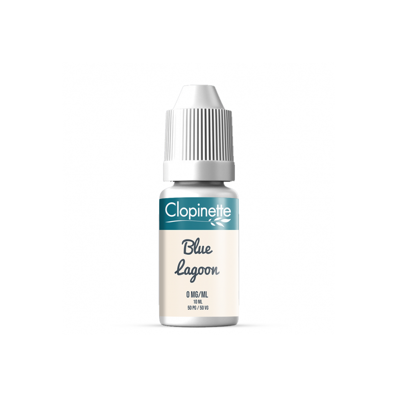 Eliquide BLUE LAGOON 10ML CLOPINETTE  sur Anticlope expert en cigarettes électroniques depuis 2011