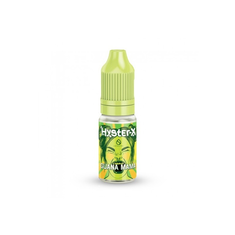 Eliquide GUANA MAMA HYSTERX 10ML SAVOUREA  sur Anticlope expert en cigarettes électroniques depuis 2011