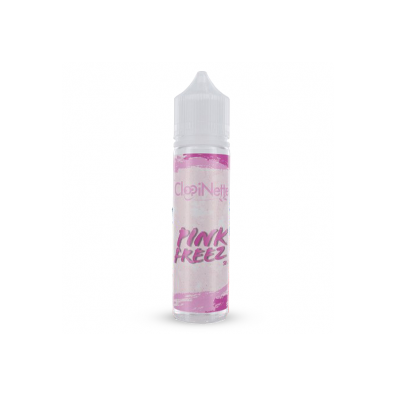 Eliquide PINK FREEZ CLOPINETTE 50/50 50ML  sur Anticlope expert en cigarettes électroniques depuis 2011