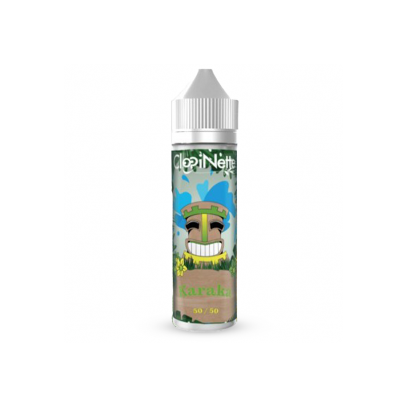 Eliquide KARAKA TIKI CLOPINETTE 50/50 50ML  sur Anticlope expert en cigarettes électroniques depuis 2011