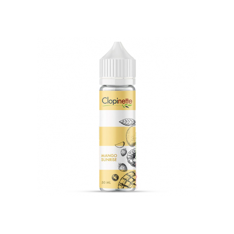 Eliquide MANGO SUNRISE CLOPINETTE 50/50 50ML  sur Anticlope expert en cigarettes électroniques depuis 2011