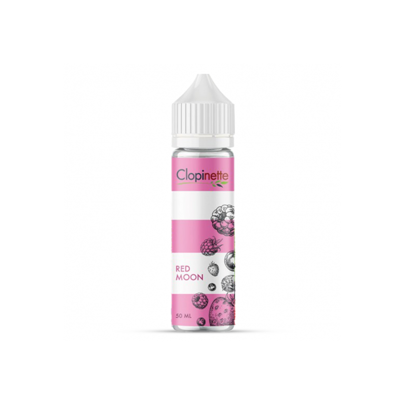 Eliquide RED MOON CLOPINETTE 50/50 50ML  sur Anticlope expert en cigarettes électroniques depuis 2011