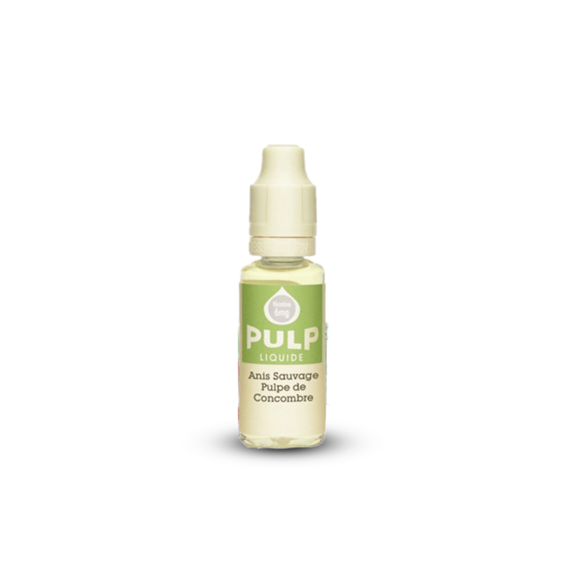 Eliquide Pulp Anis sauvage pulpe de Concombre  sur Anticlope expert en cigarettes électroniques depuis 2011