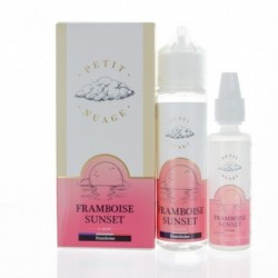 Eliquide FRAMBOISE SUNSET 60ML PETIT NUAGE  sur Anticlope expert en cigarettes électroniques depuis 2011