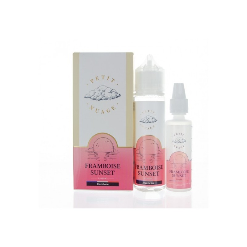 Eliquide FRAMBOISE SUNSET 60ML PETIT NUAGE  sur Anticlope expert en cigarettes électroniques depuis 2011