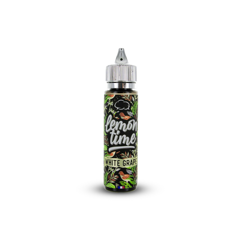 Eliquide LEMON TIME WHITE GRAPE 0MG 50ML ELIQUID FRANCE  sur Anticlope expert en cigarettes électroniques depuis 2011