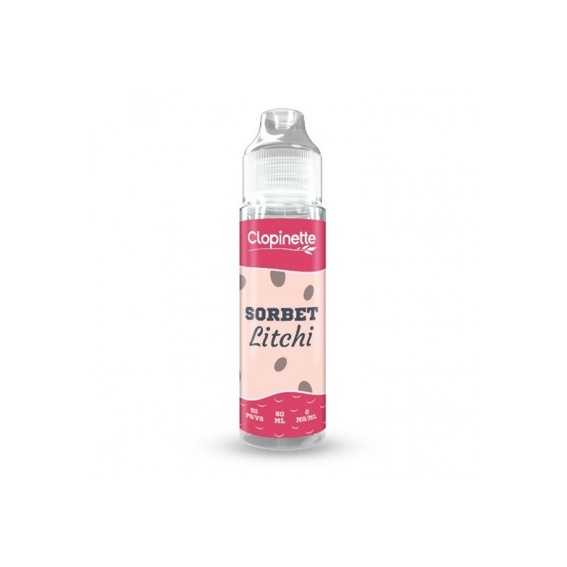 Eliquide SORBET LITCHI 50ML CLOPINETTE  sur Anticlope expert en cigarettes électroniques depuis 2011