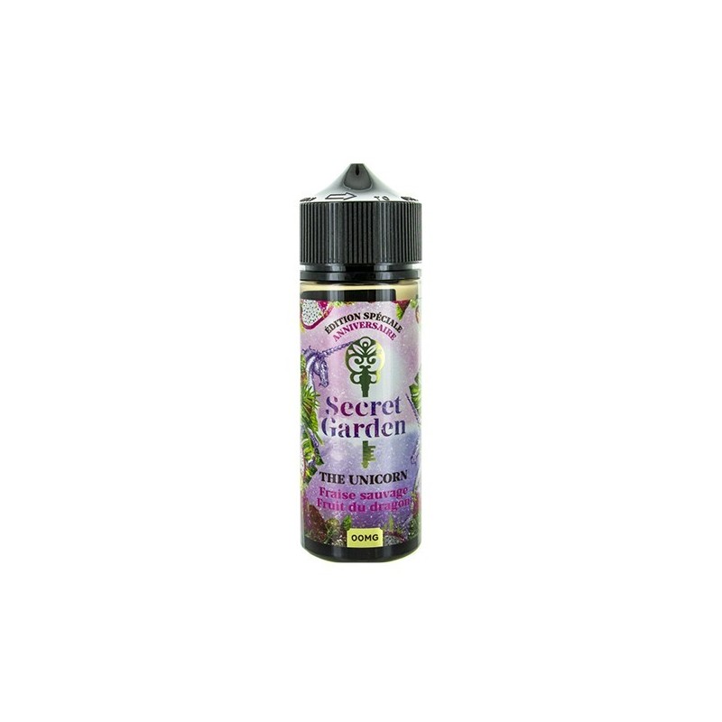 Eliquide THE UNICORN 0MG 100ML SECRET GARDEN  sur Anticlope expert en cigarettes électroniques depuis 2011