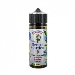 Eliquide THE MONKEY 0MG 100ML SECRET GARDEN  sur Anticlope expert en cigarettes électroniques depuis 2011