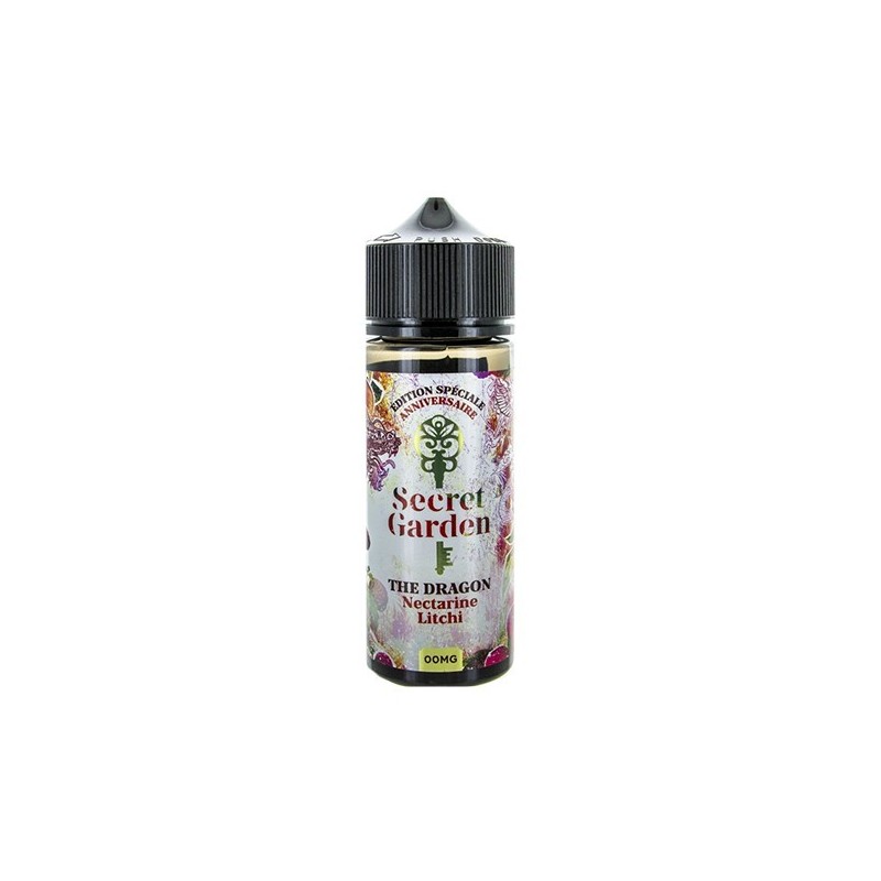 Eliquide THE DRAGON 0MG 100ML SECRET GARDEN  sur Anticlope expert en cigarettes électroniques depuis 2011