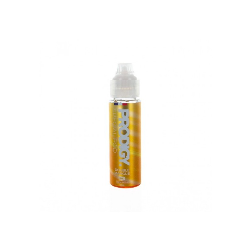 Eliquide DOUBLE MANGUE 50ML PRODIGY VAPE MAKER  sur Anticlope expert en cigarettes électroniques depuis 2011